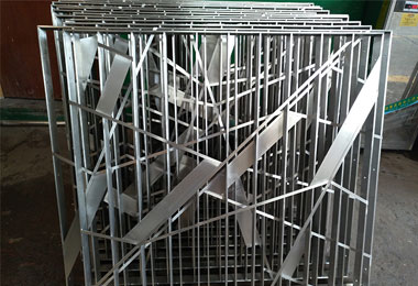 Stainless steel louver