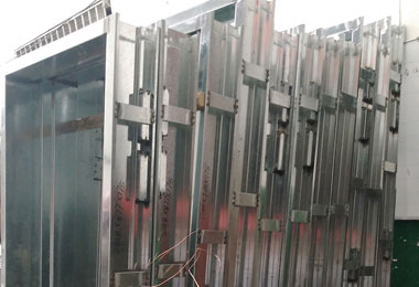 Stainless steel door frame