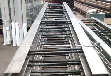 Stainless steel channel frame